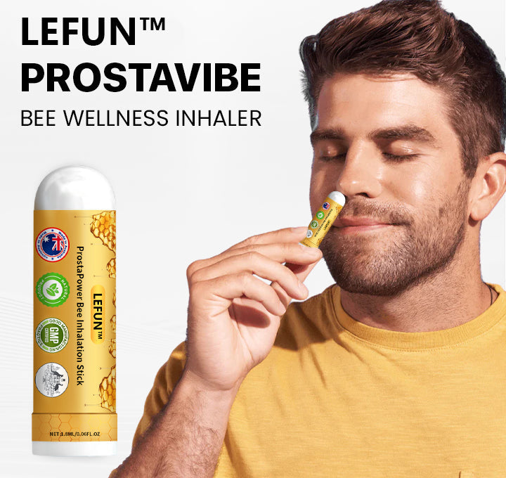 Dejte sbohem nepohodlí prostaty🍀LEFUN™ ProstaPowerVčelí inhalační tyčinka🍀(Rychle působící a dlouhotrvající)